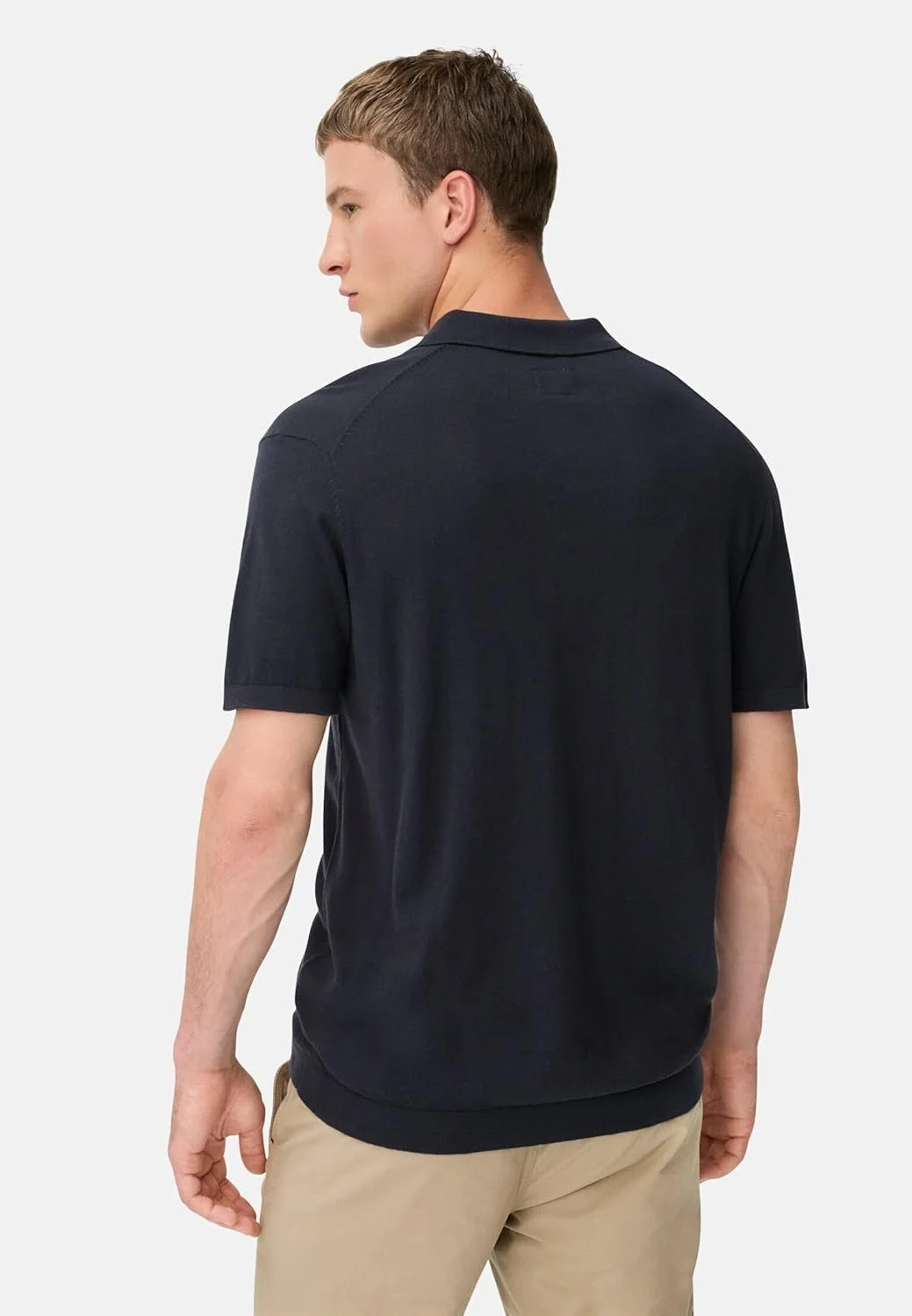 پولوشرت بافتنی نخی خالص و سبک مردانه کمل اکتیو