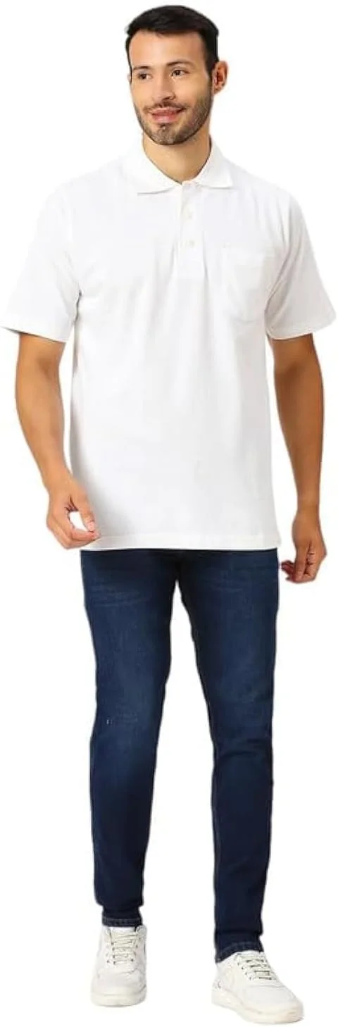 پولوشرت نخی مردانه BYC با جیب