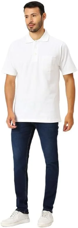 پولوشرت نخی مردانه BYC با جیب پولوشرت نخی مردانه BYC با جیب