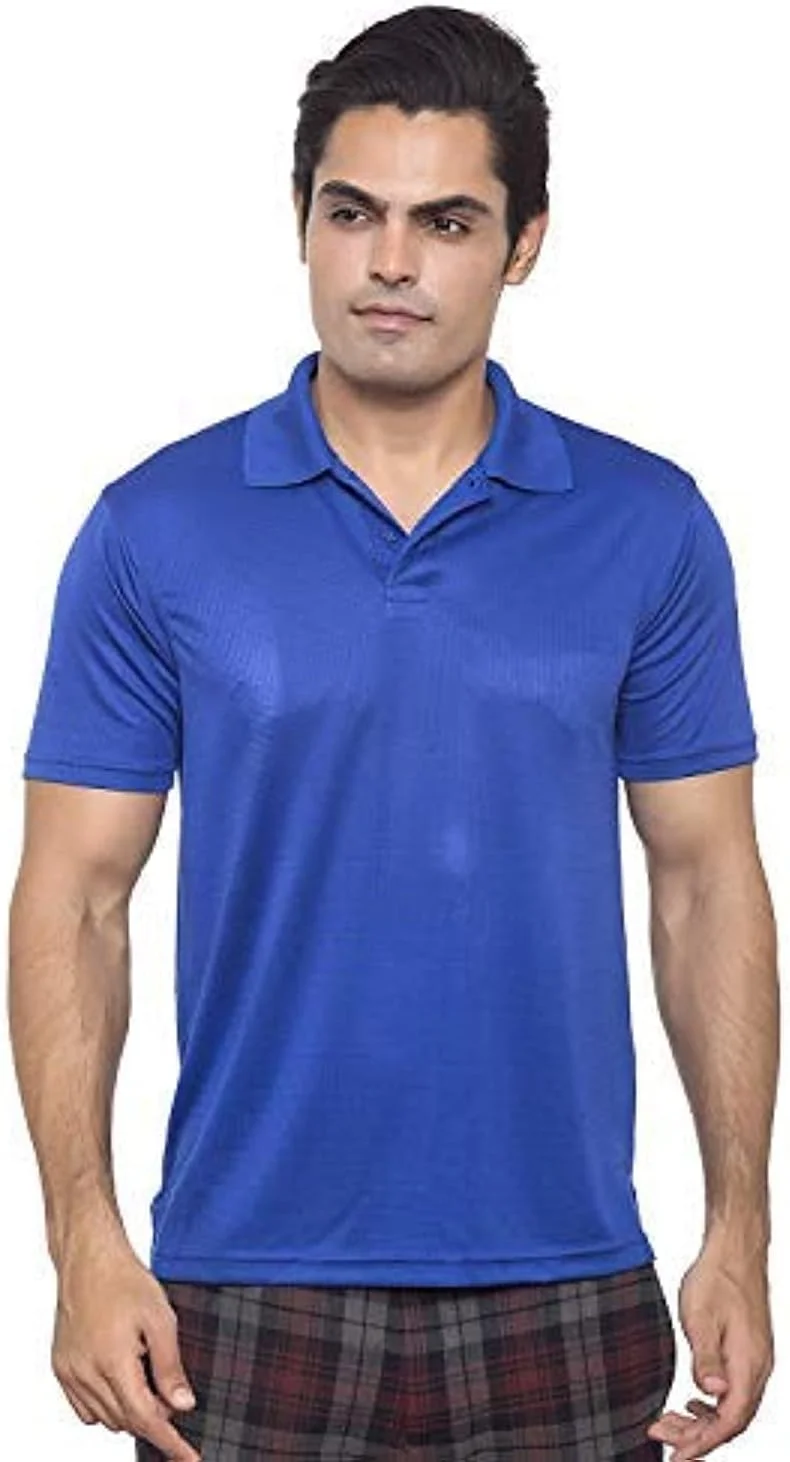 پولوشرت یقه مردانه پلی استر