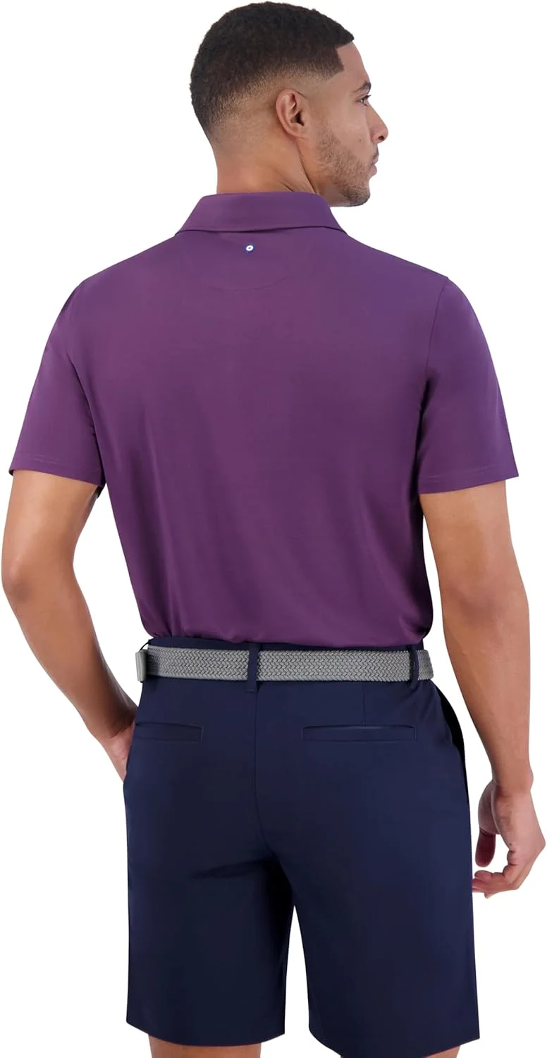 پولوشرت مردانه بن شرمن مدل Pique Golf – مناسب ورزش و فعالیت، دارای UPF+، ضد رطوبت، ضد بو، پولوشرت غیررسمی مردانه (تک عددی)