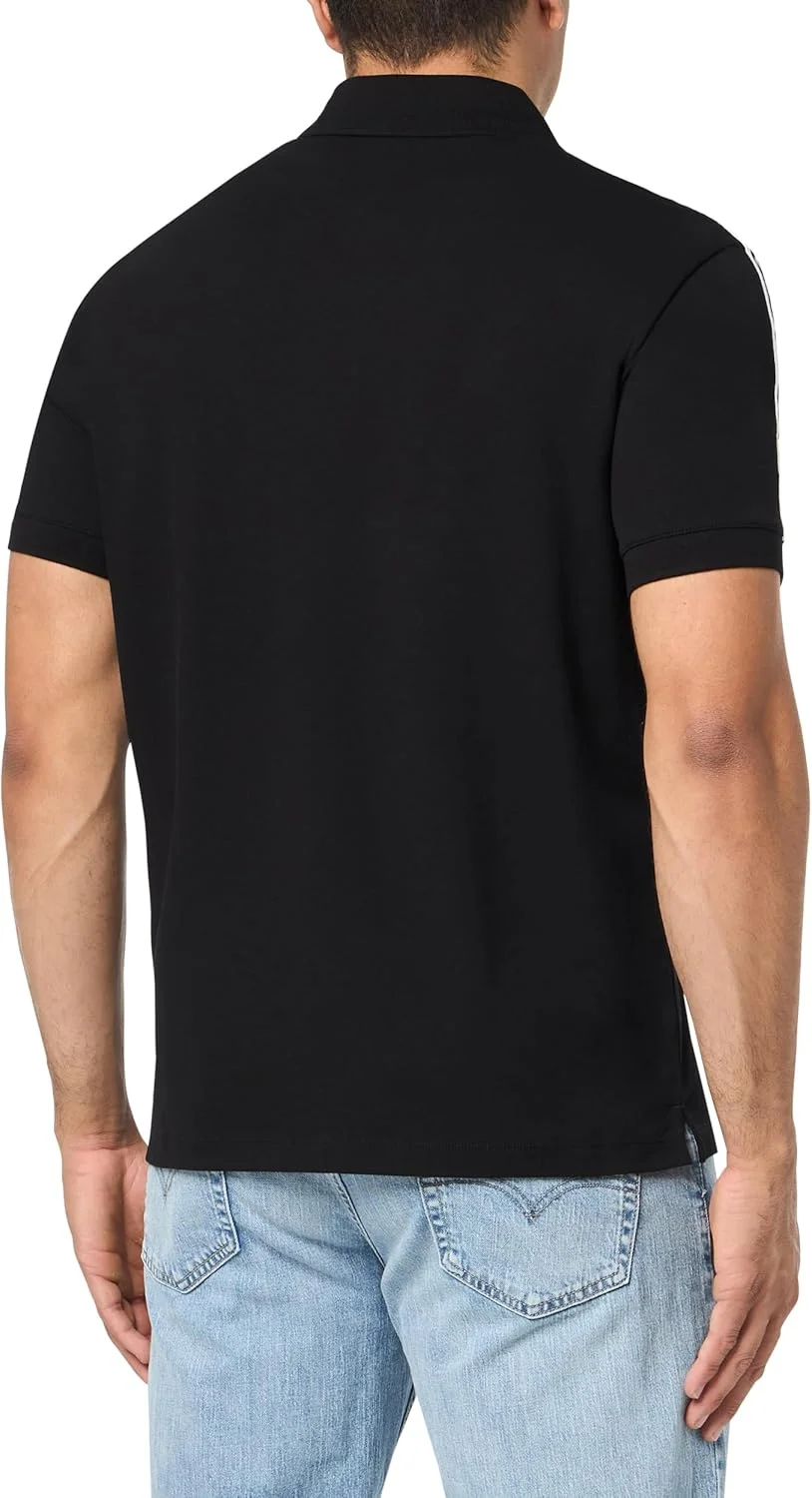 پولوشرت مردانه آرمانی اکسچنج با فیت معمولی و لوگوی امضا