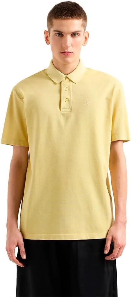 تی شرت مردانه آرمانی اکسچنج با لوگوی مستطیلی