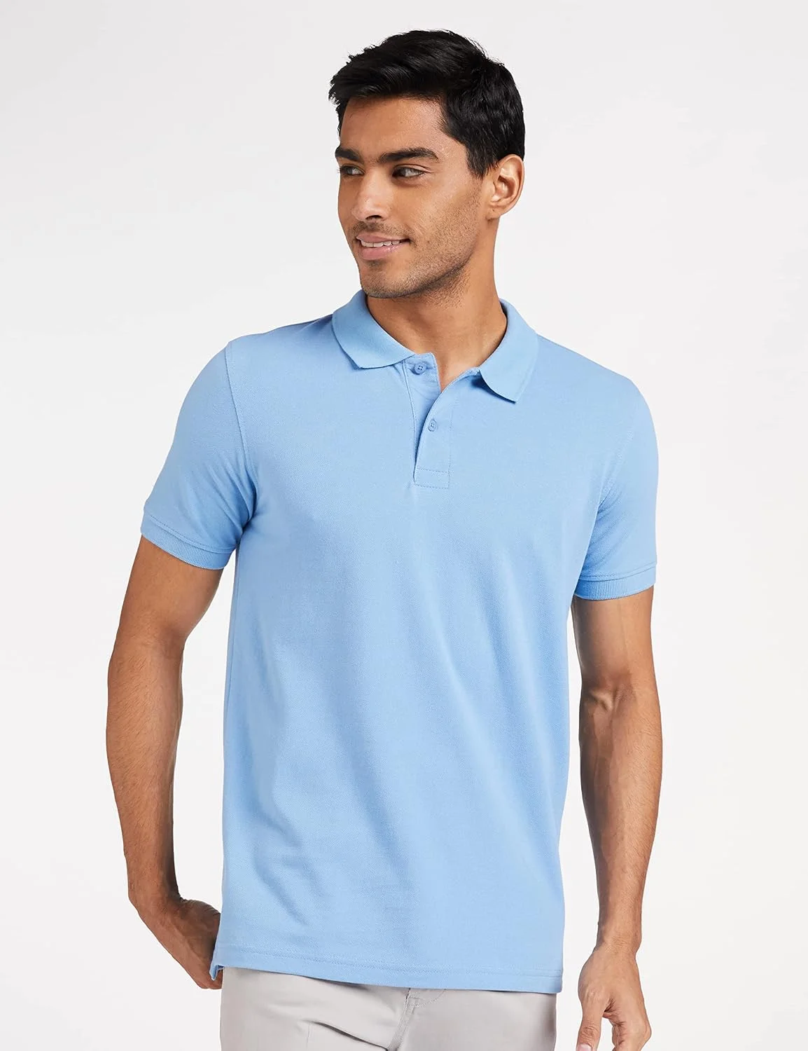 برند آمازون - پولوشرت آستین کوتاه مردانه مدل Symbol با تن خور معمولی (بسته 2 عددی)