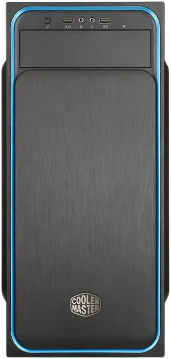 کیس کامپیوتر Cooler Master MasterBox E500L ATX Mid-Tower، ال ای دی نقره ای، 1 عدد فن 120 میلی متری (مشکی) از پیش نصب شده، پشتیبانی از رادیاتور تا 280 میلی متر، 6 عدد فن 120 میلی متری، فولاد، پلاستیک، مشکی | MCB-E500L-KA5N-S00
