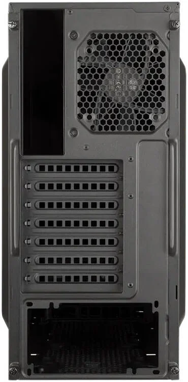 کیس کامپیوتر Cooler Master MasterBox E500L ATX Mid-Tower، ال ای دی نقره ای، 1 عدد فن 120 میلی متری (مشکی) از پیش نصب شده، پشتیبانی از رادیاتور تا 280 میلی متر، 6 عدد فن 120 میلی متری، فولاد، پلاستیک، مشکی | MCB-E500L-KA5N-S00