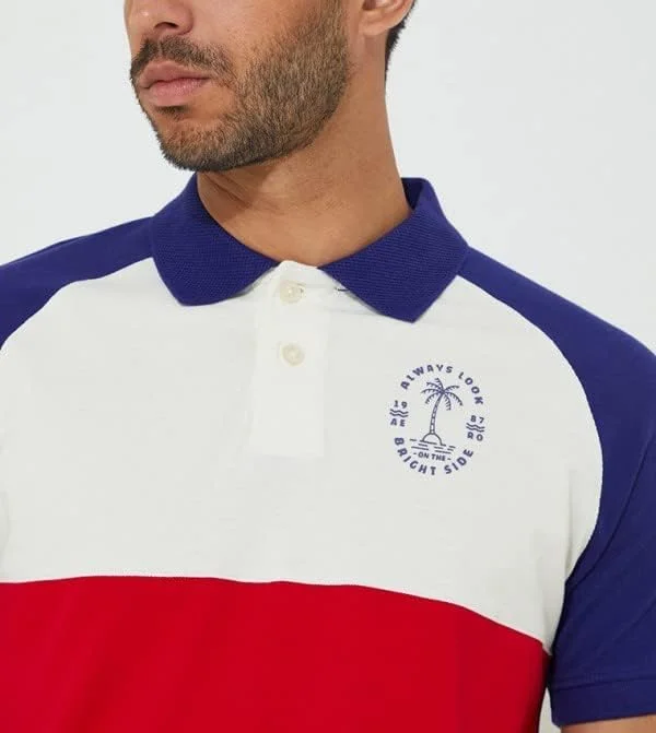 پولوشرت آستین کوتاه مردانه Aeropostale - قرمز، سایز کوچک