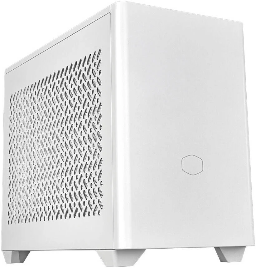 کیس کامپیوتر Mini-ITX کولر مستر MasterBox NR200P V2، دارای 1 فن 120 میلی‌متری از پیش نصب شده، پشتیبانی از رادیاتور تا 280 میلی‌متر و 4 فن، فیلترهای گرد و غبار، فولاد SGCC، مش، پلاستیک ABS، سفید | NR200PV2-WCNN-S00