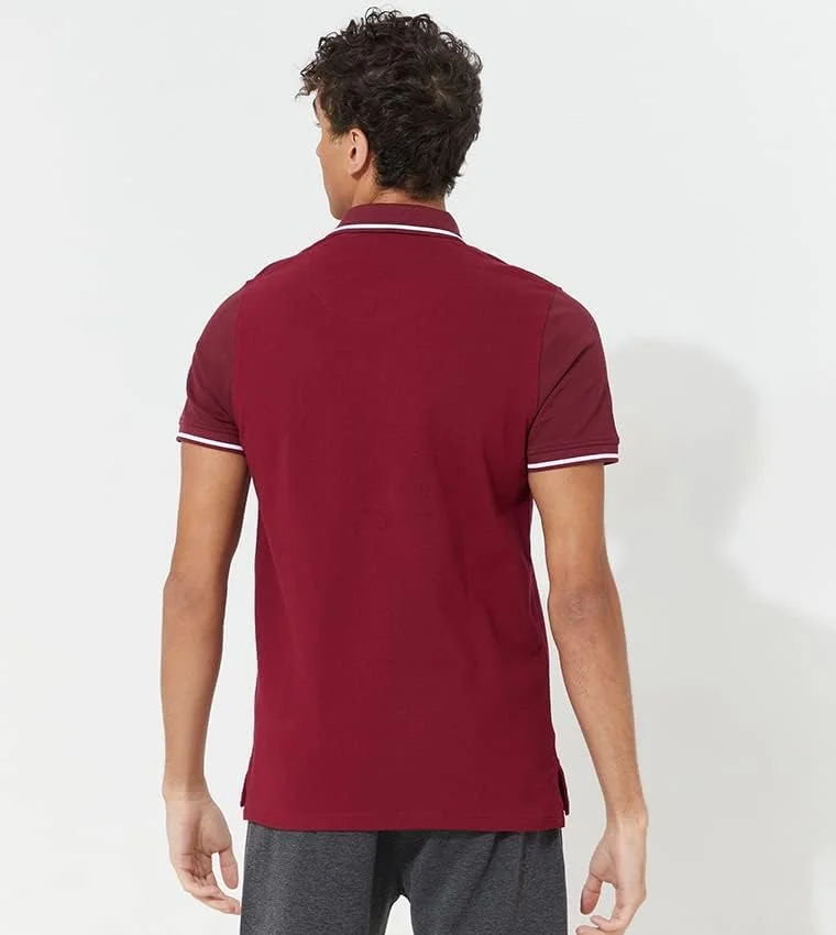 پولوشرت مردانه آراپستال جام جهانی فوتبال ۲۰۲۲ - زرشکی سایز S
