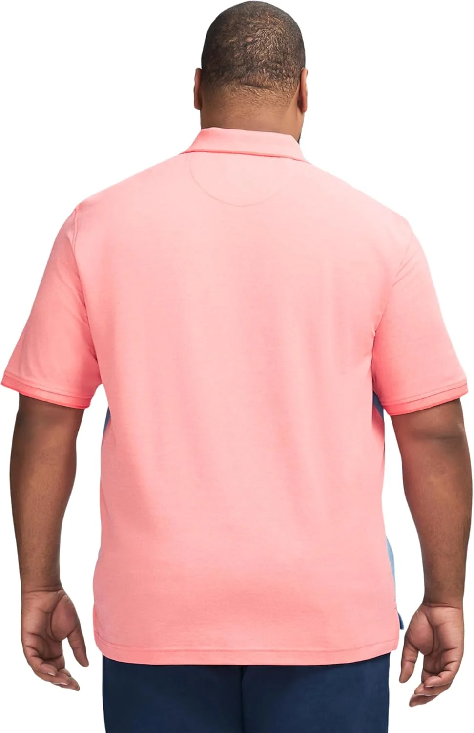 پولوشرت آستین کوتاه راه راه مردانه ایزود، سایز بزرگ و قد بلند، با قابلیت عملکرد برتر