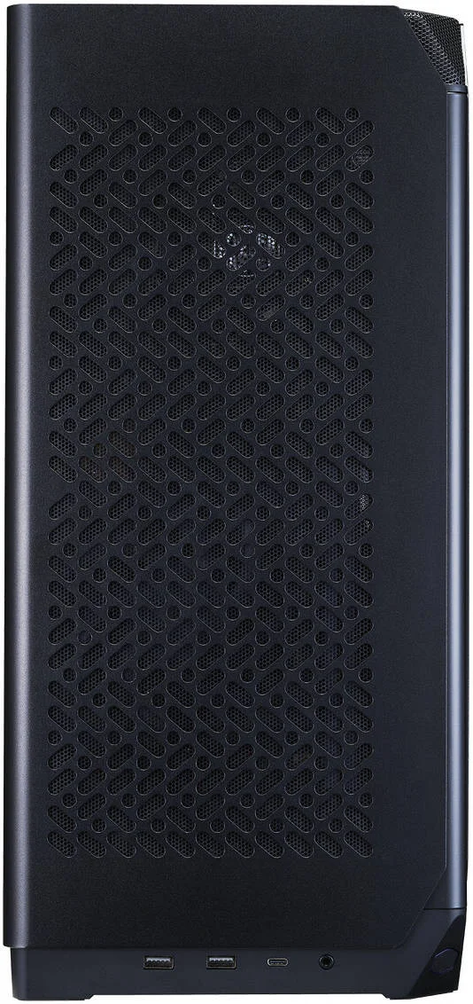 کیس کامپیوتر Cooler Master NCORE 100 AIR Mini ITX، دارای 2 فن از پیش نصب شده CS120، پشتیبانی از کارت گرافیک با طول 336 میلی متر، فیلترهای گرد و غبار پنل های جانبی، مشکی | NR100-KNNN-S00