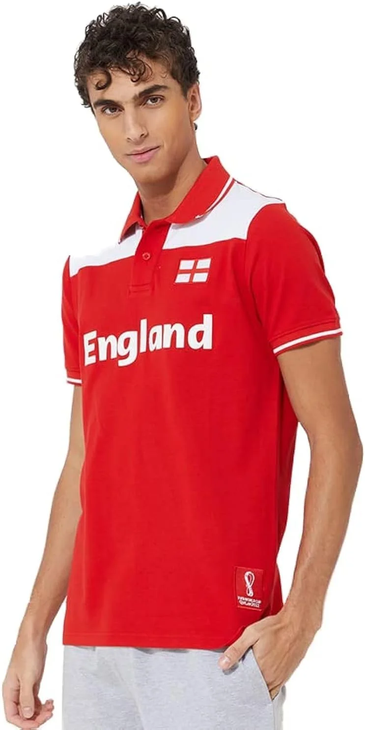 پولوشرت مردانه آئروپستال جام جهانی فیفا ۲۰۲۲ - سایز ایکس لارج - قرمز