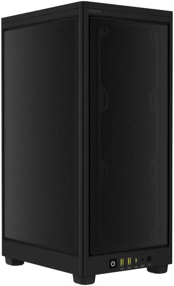 کیس کامپیوتر Mini-ITX کرسیر 2000D AIRFLOW، طراحی جریان هوای بهینه، توری در همه طرف، پشتیبانی از رادیاتور تا 360 میلیمتر و 8 فن، مشکی | CC-9011244-WW کیس کامپیوتر Mini-ITX کرسیر 2000D AIRFLOW، طراحی جریان هوای بهینه، توری در همه طرف، پشتیبانی از رادیاتور تا 360 میلیمتر و 8 فن، مشکی | CC-9011244-WW