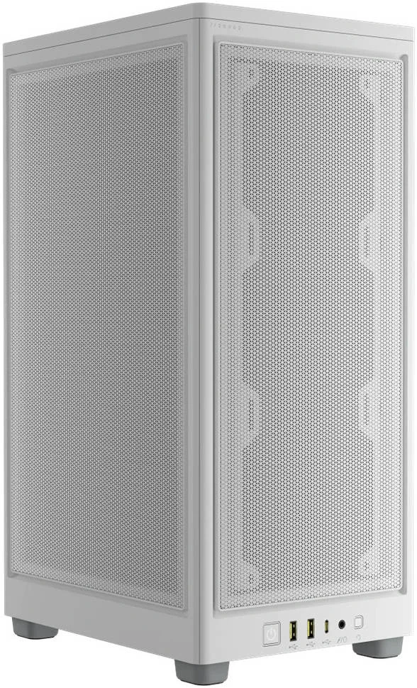 کیس کامپیوتر Mini-ITX کرسیر 2000D AIRFLOW، طراحی جریان هوای بهینه، توری در تمام طرفین، پشتیبانی از رادیاتور تا 360 میلیمتر و 8 فن، سفید | CC-9011245-WW کیس کامپیوتر Mini-ITX کرسیر 2000D AIRFLOW، طراحی جریان هوای بهینه، توری در تمام طرفین، پشتیبانی از رادیاتور تا 360 میلیمتر و 8 فن، سفید | CC-9011245-WW