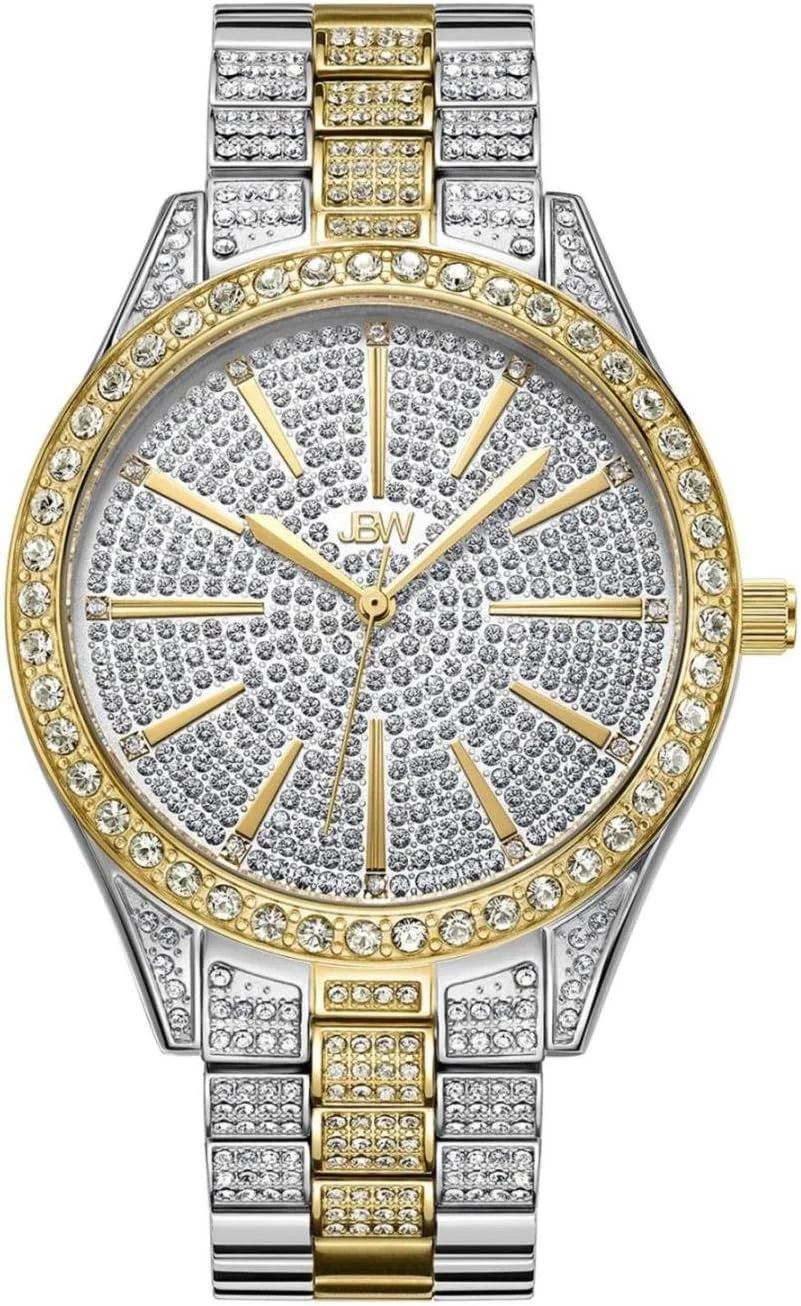 ساعت مچی زنانه لوکس JBW Cristal با 0.12 قیراط الماس و بند استیل