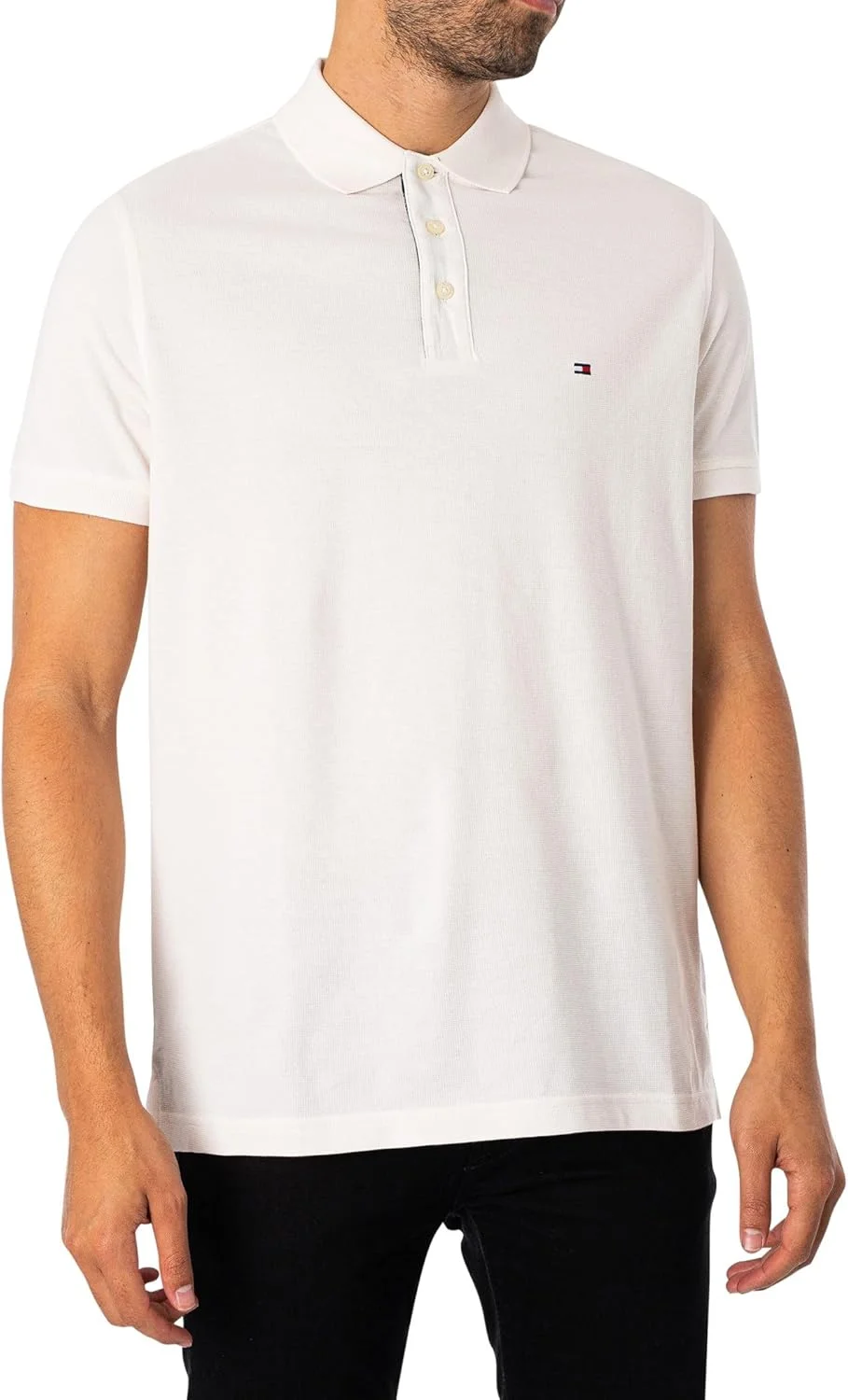 پولوشرت آستین کوتاه مردانه تامی هیلفیگر مدل GS CHE PLAET REGULAR S/S پولوشرت آستین کوتاه مردانه تامی هیلفیگر مدل GS CHE PLAET REGULAR S/S