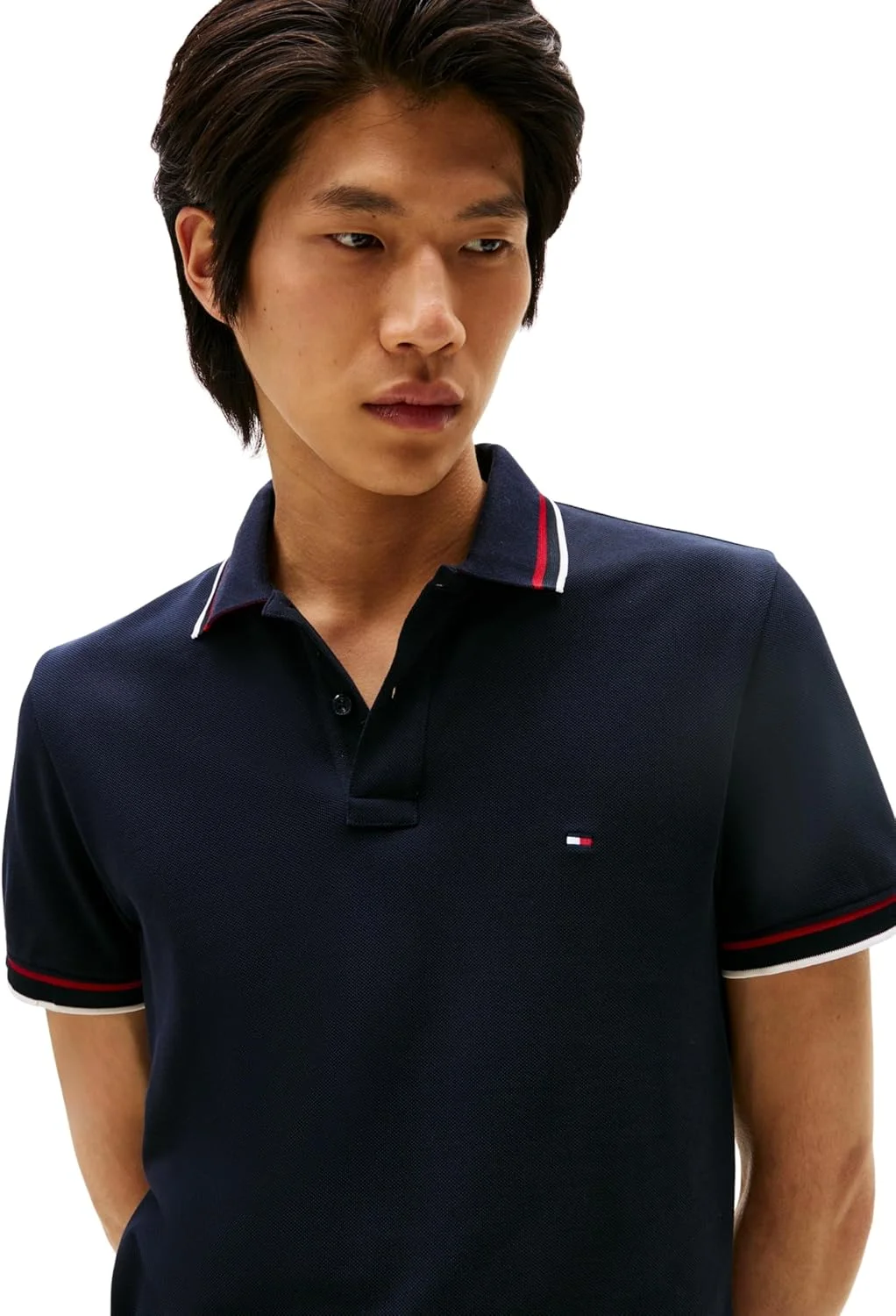 پولوشرت مردانه یقه دار باریک تامی هیلفیگر مدل Mw0mw40308 آستین کوتاه (تک عددی) پولوشرت مردانه یقه دار باریک تامی هیلفیگر مدل Mw0mw40308 آستین کوتاه (تک عددی)