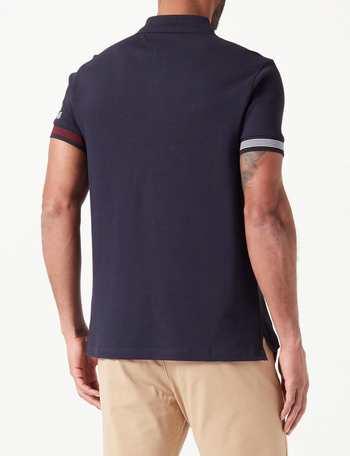 پولوشرت مردانه تامی هیلفیگر مدل اسلیم با طرح پرچم پولوشرت مردانه تامی هیلفیگر مدل اسلیم با طرح پرچم