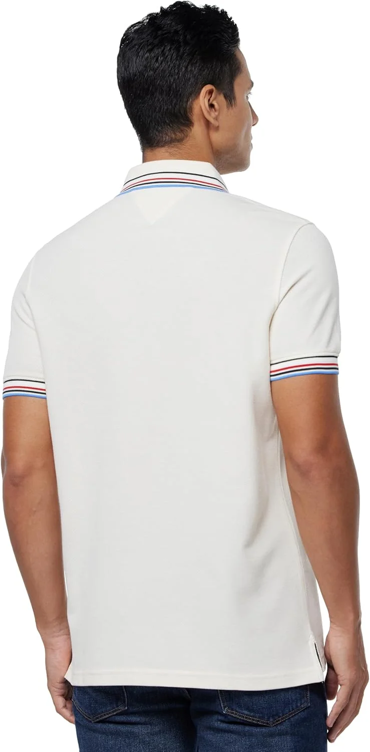 پولوشرت مردانه تامی هیلفیگر مدل Global Strip (بسته 1 عددی)