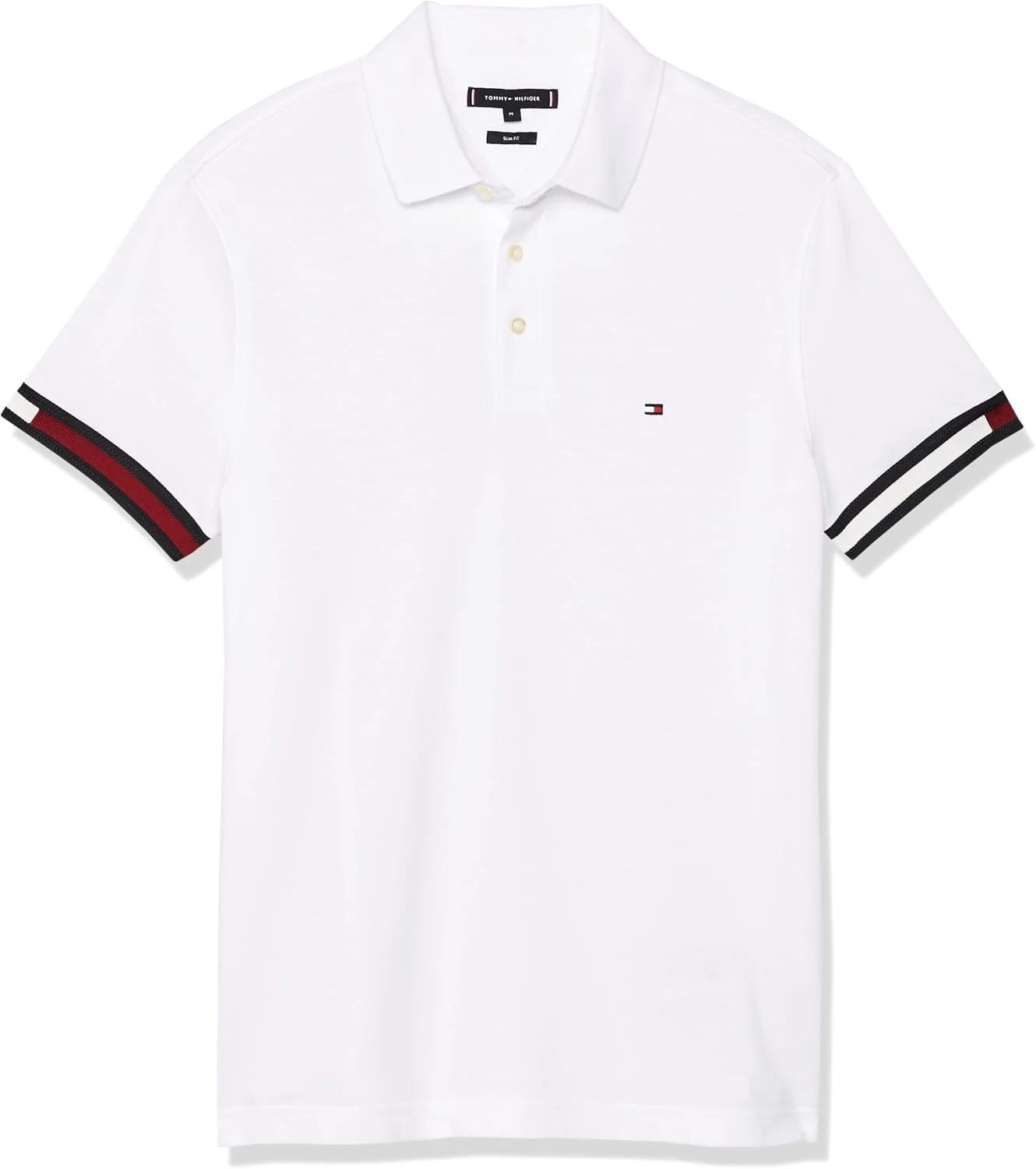 پولوشرت آستین کوتاه مردانه تامی هیلفیگر با جزئیات پرچم