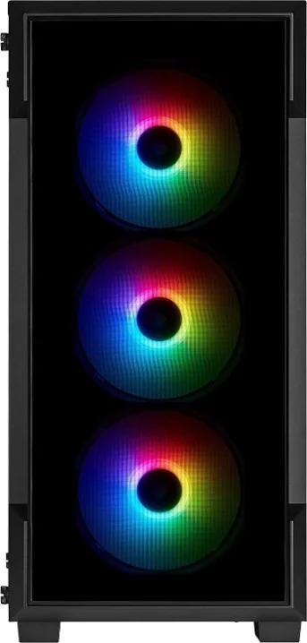 کیس هوشمند گیمینگ Corsair iCUE 220T RGB Mid-Tower ATX با شیشه حرارت دیده، خنک کننده مایع 360 میلی متری - مشکی | CC-9011190-WW