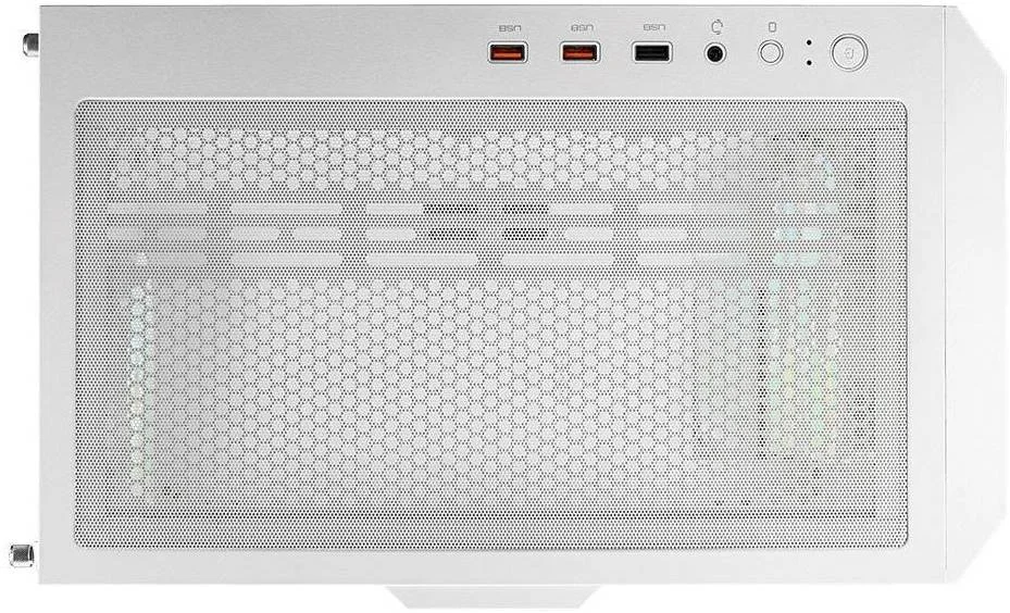 کیس کامپیوتر Cougar Airface RGB E-ATX Mid Tower، شیشه حرارت دیده، پنل های جلویی مشبک، پشتیبانی از رادیاتور تا 280 میلی متر، فن های ARGB از پیش نصب شده 2*140 در جلو و 1*120 در عقب، USB 3.0*2، USB 2.0، سفید | 385ZD10.0005