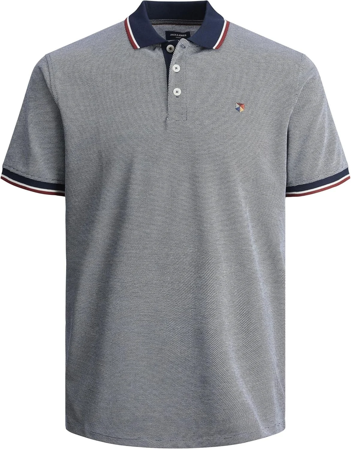 پولوشرت مردانه جک اند جونز مدل BLUWIN (بسته 1 عددی)
