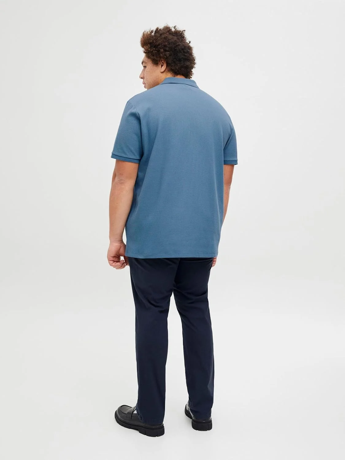 پولوشرت مردانه JACK&JONES PLUS, Jjeaustin Polo Ss Noos Pls