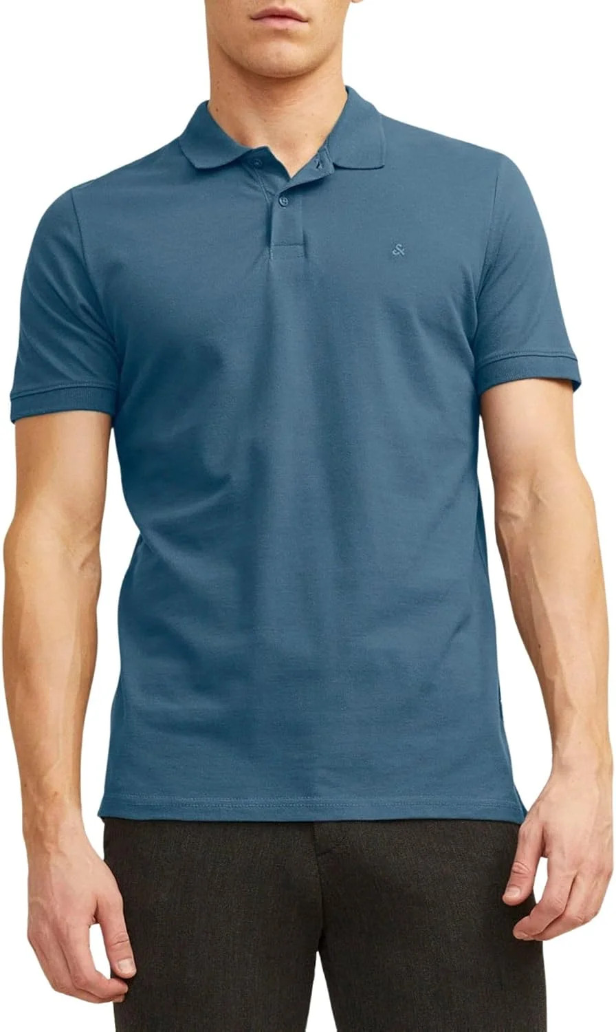 پولوشرت مردانه جک اند جونز مدل JJEBASIC POLO SS NOOS