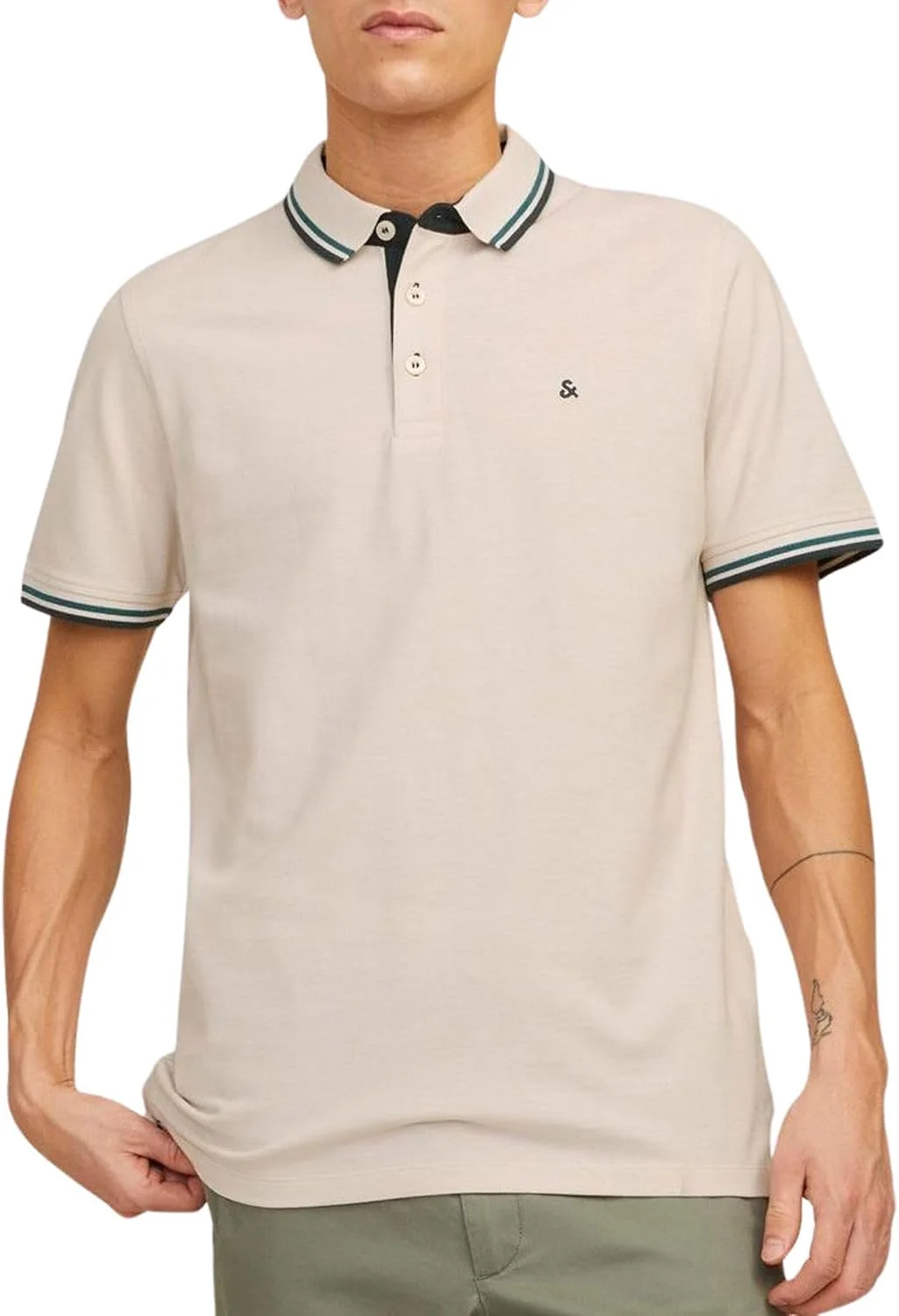 پولوشرت مردانه JACK & JONES مدل JJEPAULOS POLO SS NOOS