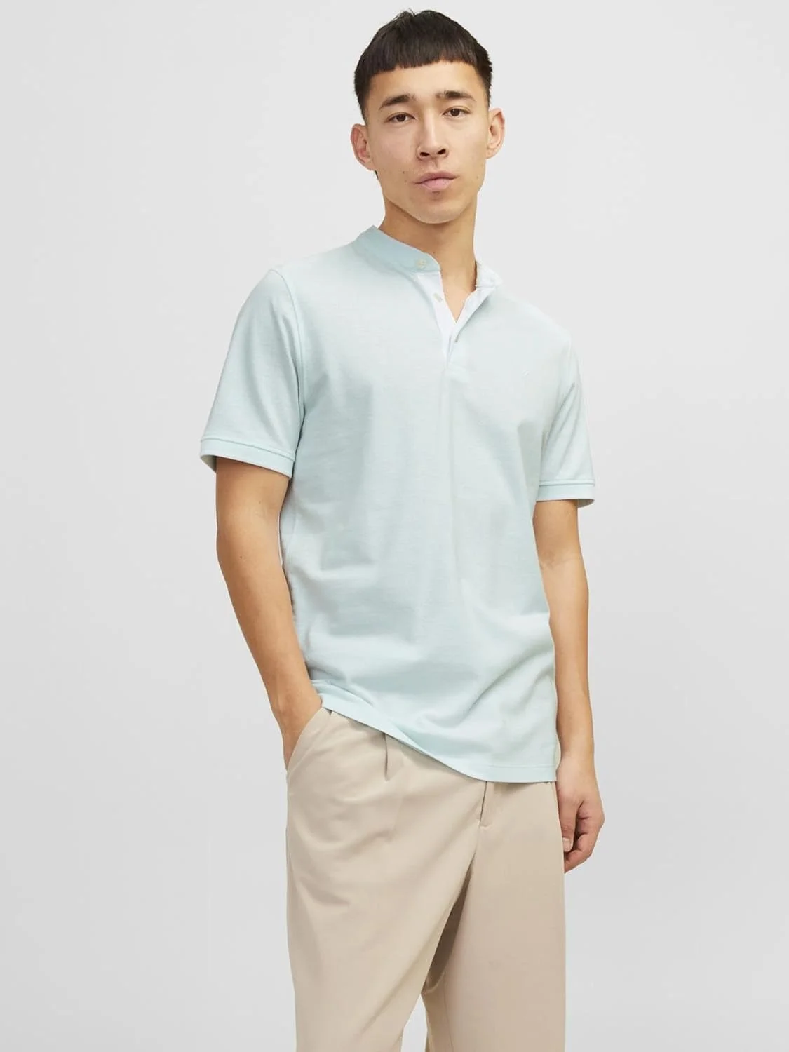 تی شرت مردانه مدل Jjepaulos Tee Ss Crew Neck Noos Pls از برند جک اند جونز