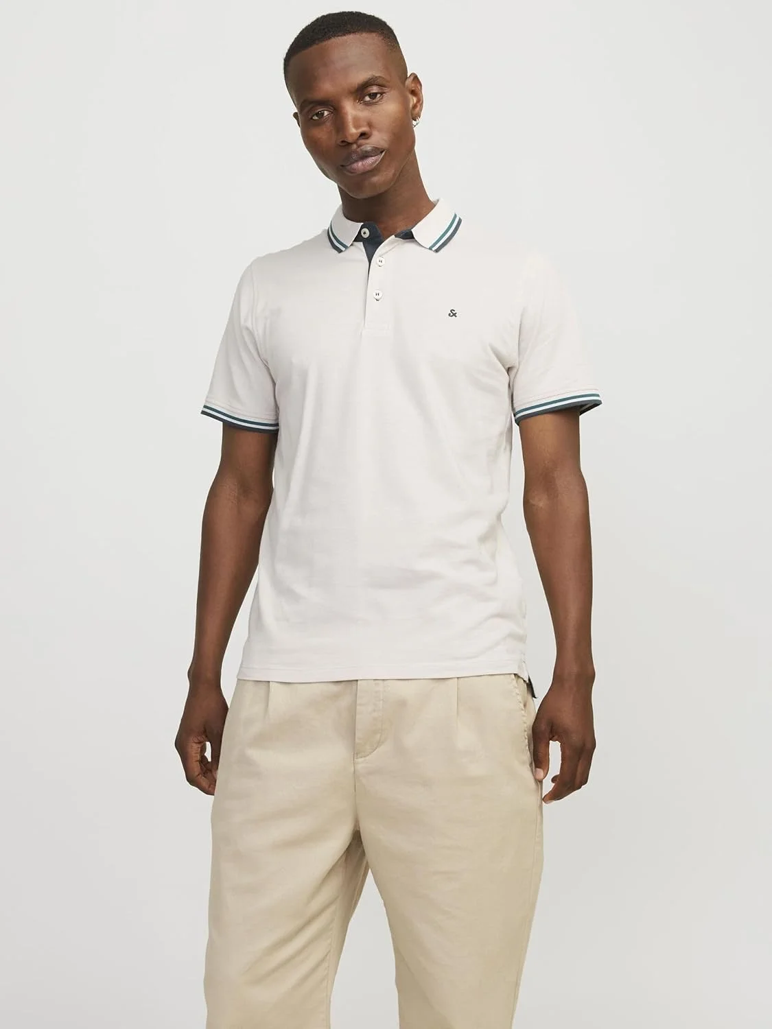 پولوشرت مردانه JACK & JONES مدل JJEPAULOS POLO SS NOOS