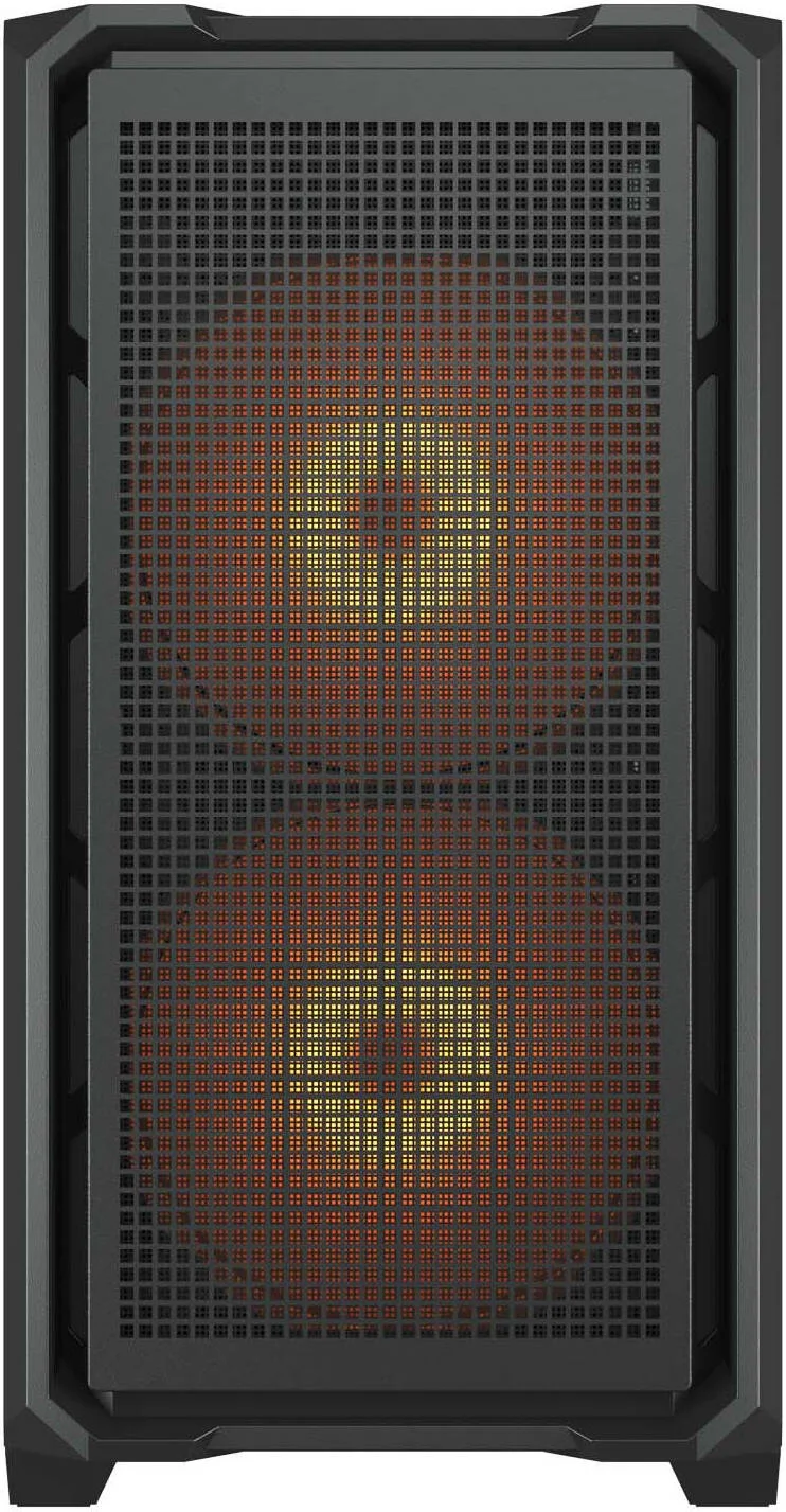 کیس مینی تاور ATX کوگار MX600 RGB، دارای 3 فن ARGB از پیش نصب شده، پشتیبانی از رادیاتور تا 360 میلی‌متر، حداکثر تعداد 10 فن، هاب PWM و RGB همگام‌سازی شده با مادربرد، 2 جایگاه 3.5 اینچی، مشکی | 385GC90.0001