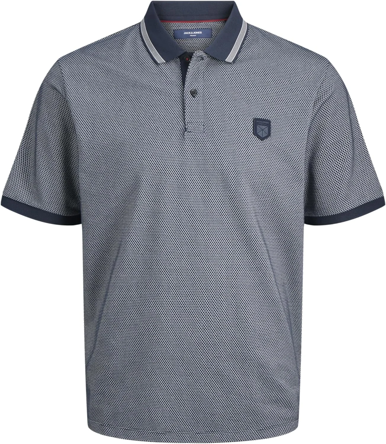 پولوشرت آستین کوتاه مردانه جک اند جونز مدل Jprblubrilliant Polo Ss Prau25 (تک عددی)