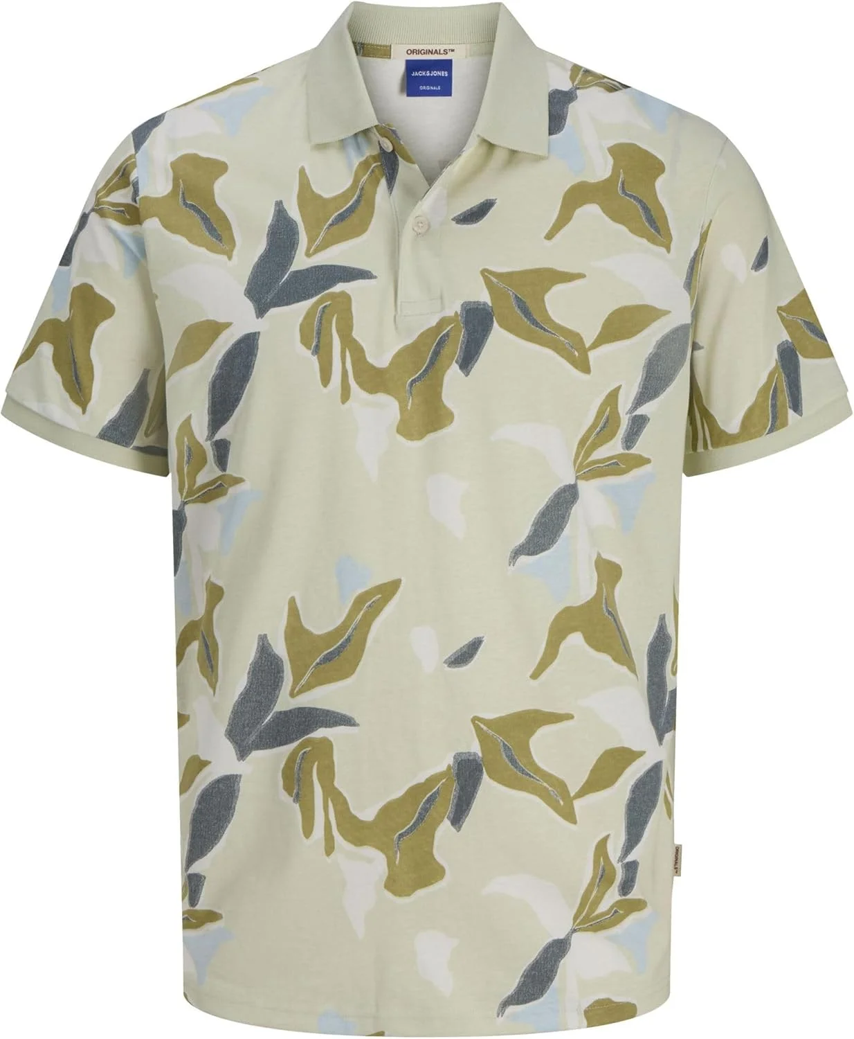 پولوشرت آستین کوتاه مردانه جک اند جونز مدل Joralmeria Aop