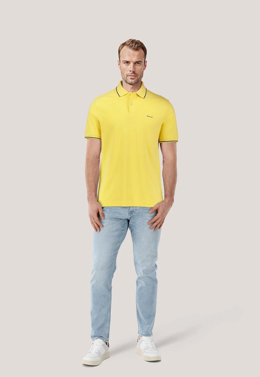 پولوشرت مردانه آستین کوتاه GANT