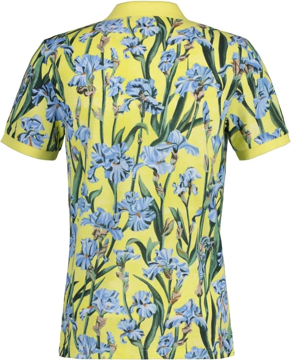 پولوشرت مردانه GANT با طرح گل زنبق