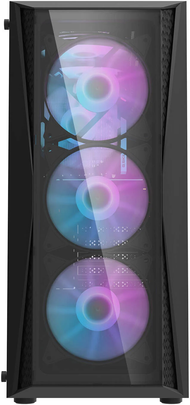 کیس کامپیوتر گیمینگ Darkflash DK352 PLUS لوکس ATX/MATX/ITX با پنل جلویی شیشه ای شفاف، USB 3.0، 4 فن ARGB از پیش نصب شده 120 میلی متری، کیس کامپیوتر با قابلیت پشتیبانی از رادیاتور 360 میلی متری، با قابلیت ارتقا آسان