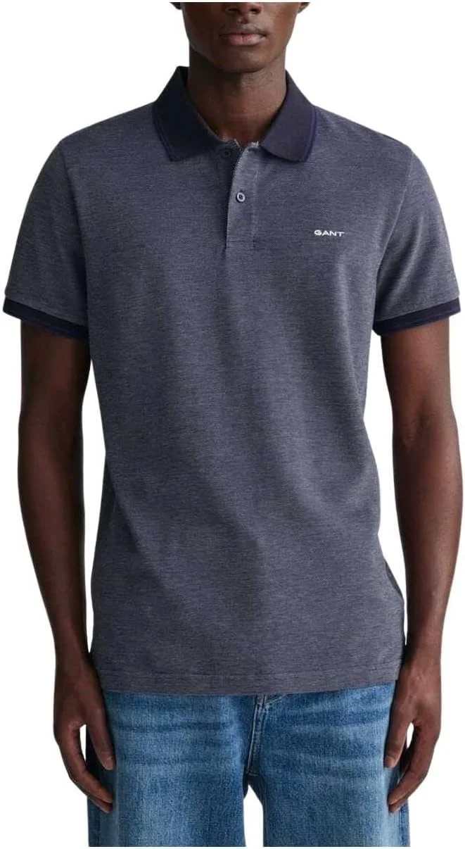 پولوشرت مردانه GANT آکسفورد پیiqué در 4 رنگ