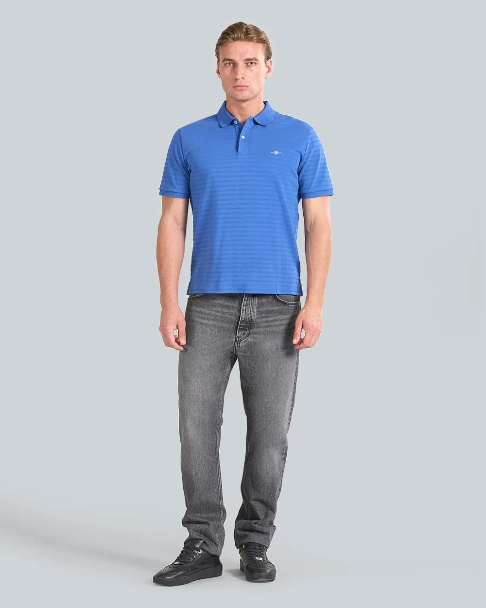 پولوشرت راه راه بافت دار مردانه GANT مدل 2014035-407