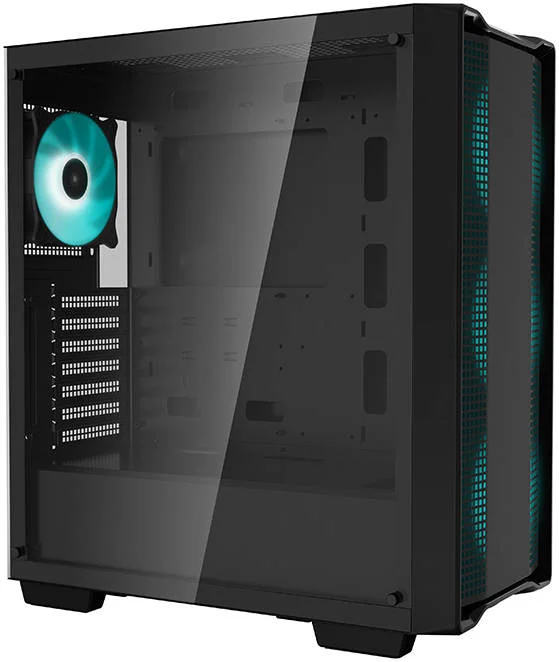 کیس مید تاور ATX دیپ کول مدل CC560، جنس ABS + SPCC / شیشه حرارت دیده، 7 اسلات توسعه، پشتیبانی از رادیاتور تا 360 میلی متر، سایز فن 120 میلی متر، 2+1 جایگاه درایو 2.5 اینچی، USB3.0، مشکی | R-CC560-BKGAA4-G-1 کیس مید تاور ATX دیپ کول مدل CC560، جنس ABS + SPCC / شیشه حرارت دیده، 7 اسلات توسعه، پشتیبانی از رادیاتور تا 360 میلی متر، سایز فن 120 میلی متر، 2+1 جایگاه درایو 2.5 اینچی، USB3.0، مشکی | R-CC560-BKGAA4-G-1
