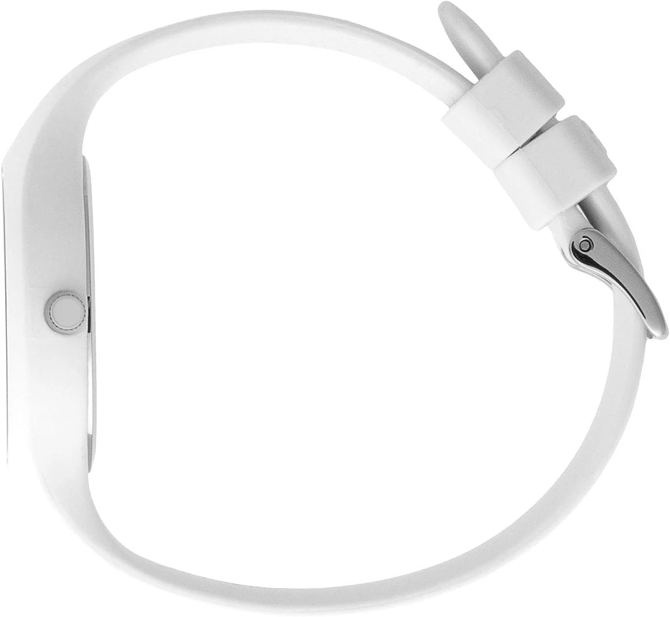 آیس-واچ - ICE lo سفید آبی - ساعت مچی زنانه سفید با بند سیلیکونی