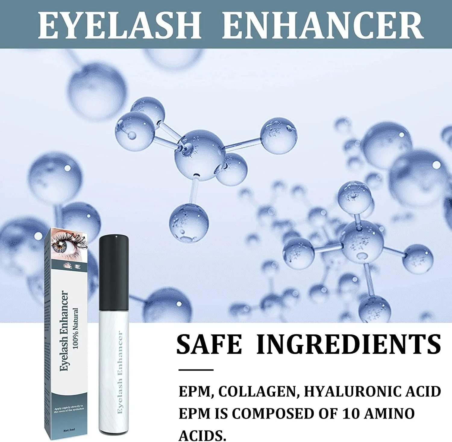 سرم تقویت کننده مژه لاشیولوژی، سرم رشد مژه، سرم مغذی رشد مژه، تقویت کننده مژه سرم مغذی مژه (3 عدد)