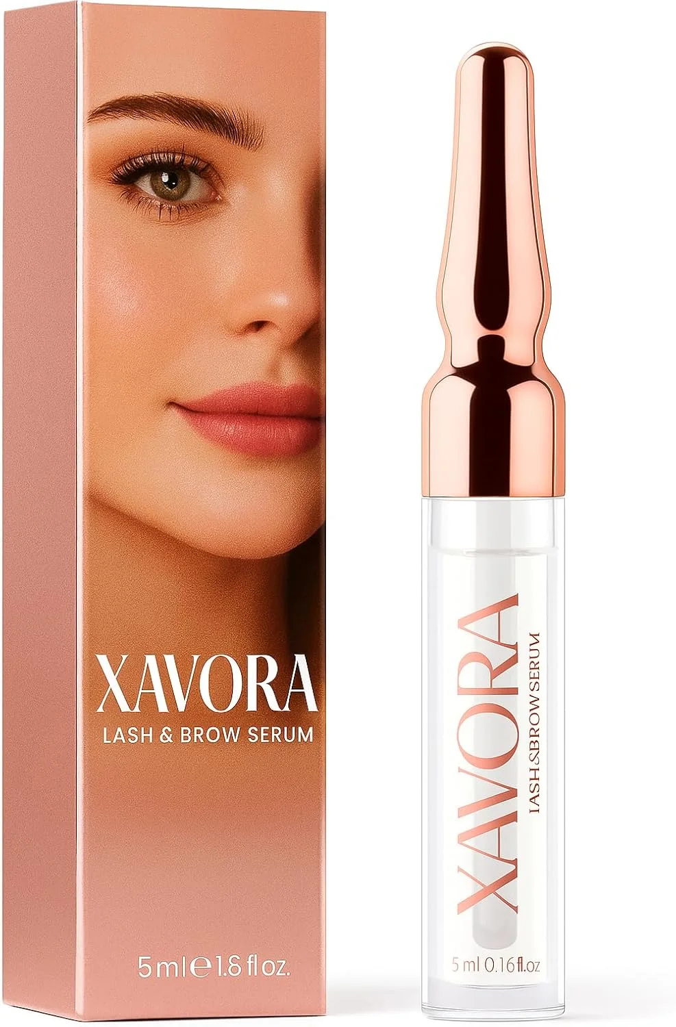 سرم تقویت کننده مژه و ابرو آلیونا، فرمول مغذی با روغن های طبیعی برای داشتن مژه ها و ابروهایی سالم تر، سبک و ملایم برای استفاده روزانه، 1 × 5 میلی لیتر (تکی)