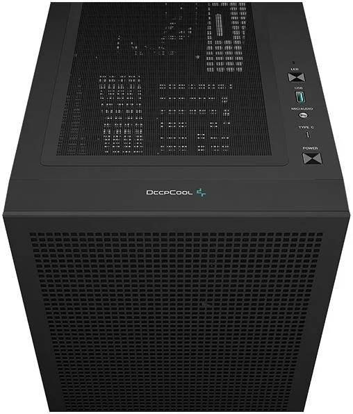 کیس کامپیوتر مید تاور ATX دیجیتال دیپ کول مدل CH560، ساخته شده از مواد ABS+SPCC+شیشه حرارت دیده، نمایشگر دیجیتال دو حالته، پنل کناری شیشه ای با جریان هوای ترکیبی، مشکی | R-CH560-BKAPE4D-G-1 کیس کامپیوتر مید تاور ATX دیجیتال دیپ کول مدل CH560، ساخته شده از مواد ABS+SPCC+شیشه حرارت دیده، نمایشگر دیجیتال دو حالته، پنل کناری شیشه ای با جریان هوای ترکیبی، مشکی | R-CH560-BKAPE4D-G-1