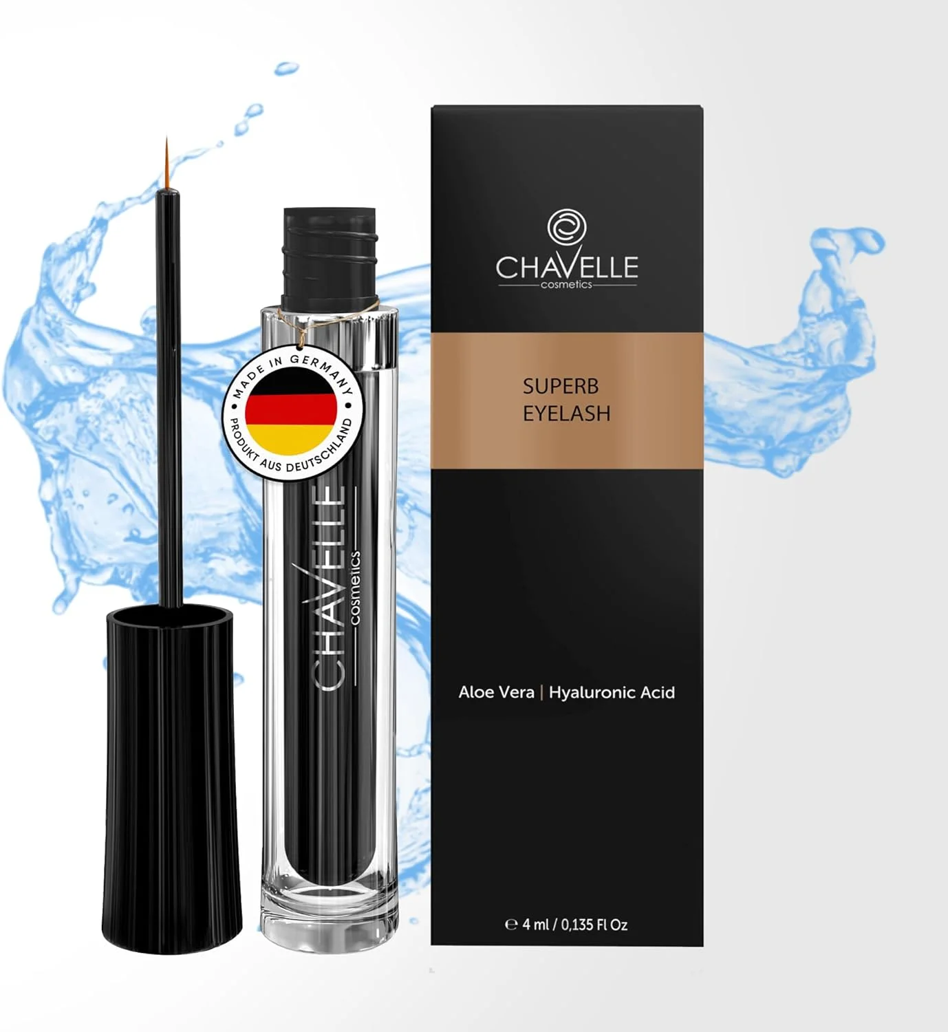 سرم رشد مژه Chavelle ساخت آلمان - تقویت کننده و محرک طبیعی و بسیار موثر برای مژه های بلندتر و ابروهای ضخیم تر I 4 میلی لیتر سرم مژه فوق العاده سرم رشد مژه Chavelle ساخت آلمان - تقویت کننده و محرک طبیعی و بسیار موثر برای مژه های بلندتر و ابروهای ضخیم تر I 4 میلی لیتر سرم مژه فوق العاده