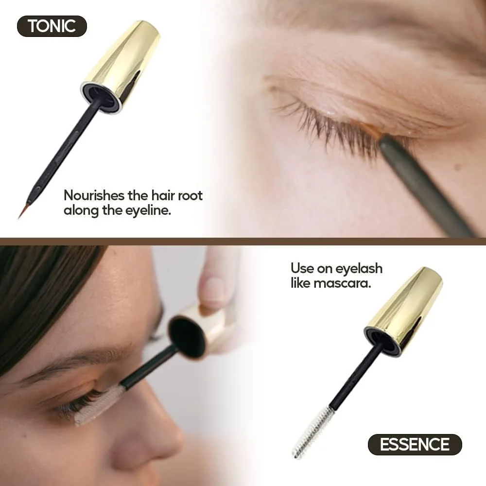 مجموعه سرم تقویت کننده و تونیک اسنس رشد مژه با کیفیت عالی Bagel کره ای