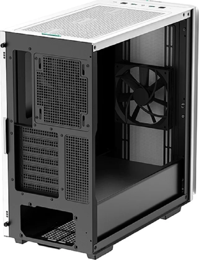 کیس مید تاور دیپ کول CK500، ABS+SPCC+شیشه حرارت دیده، 7 اسلات توسعه، محدودیت طول کارت گرافیک 380 میلیمتر، پشتیبانی از رادیاتور تا 360 میلیمتر، سایز فن 120 میلیمتر، سفید | R-CK500-WHNNE2-G-1 کیس مید تاور دیپ کول CK500، ABS+SPCC+شیشه حرارت دیده، 7 اسلات توسعه، محدودیت طول کارت گرافیک 380 میلیمتر، پشتیبانی از رادیاتور تا 360 میلیمتر، سایز فن 120 میلیمتر، سفید | R-CK500-WHNNE2-G-1