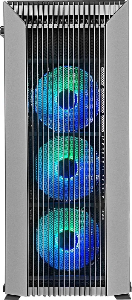 کیس کامپیوتر مید تاور ATX دیپ کول مدل CL500 ADD-RGB 4F، شیشه حرارت دیده مغناطیسی، 4 عدد فن A-RGB 120 میلی‌متری از پیش نصب شده و پشتیبانی از رادیاتور تا 360 میلی‌متر، Audio×1، USB3.0 Type-A×2، مشکی - خاکستری | R-CL500-BKNMA4N-A-1