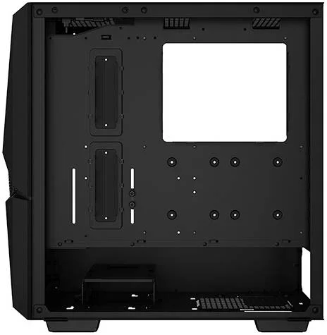 کیس کامپیوتر مید تاور دیپ کول مدل Cyclops ATX ARGB، ساخته شده از مواد ABS+SPCC+شیشه حرارت دیده، پشتیبانی از رادیاتور تا 360 میلیمتر، درگاههای USB 3.0/Audio/Type-C، مشکی | R-BKAAE1-C-1 کیس کامپیوتر مید تاور دیپ کول مدل Cyclops ATX ARGB، ساخته شده از مواد ABS+SPCC+شیشه حرارت دیده، پشتیبانی از رادیاتور تا 360 میلیمتر، درگاههای USB 3.0/Audio/Type-C، مشکی | R-BKAAE1-C-1